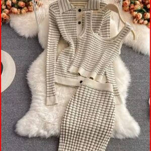 Korean Knitting 3-pc